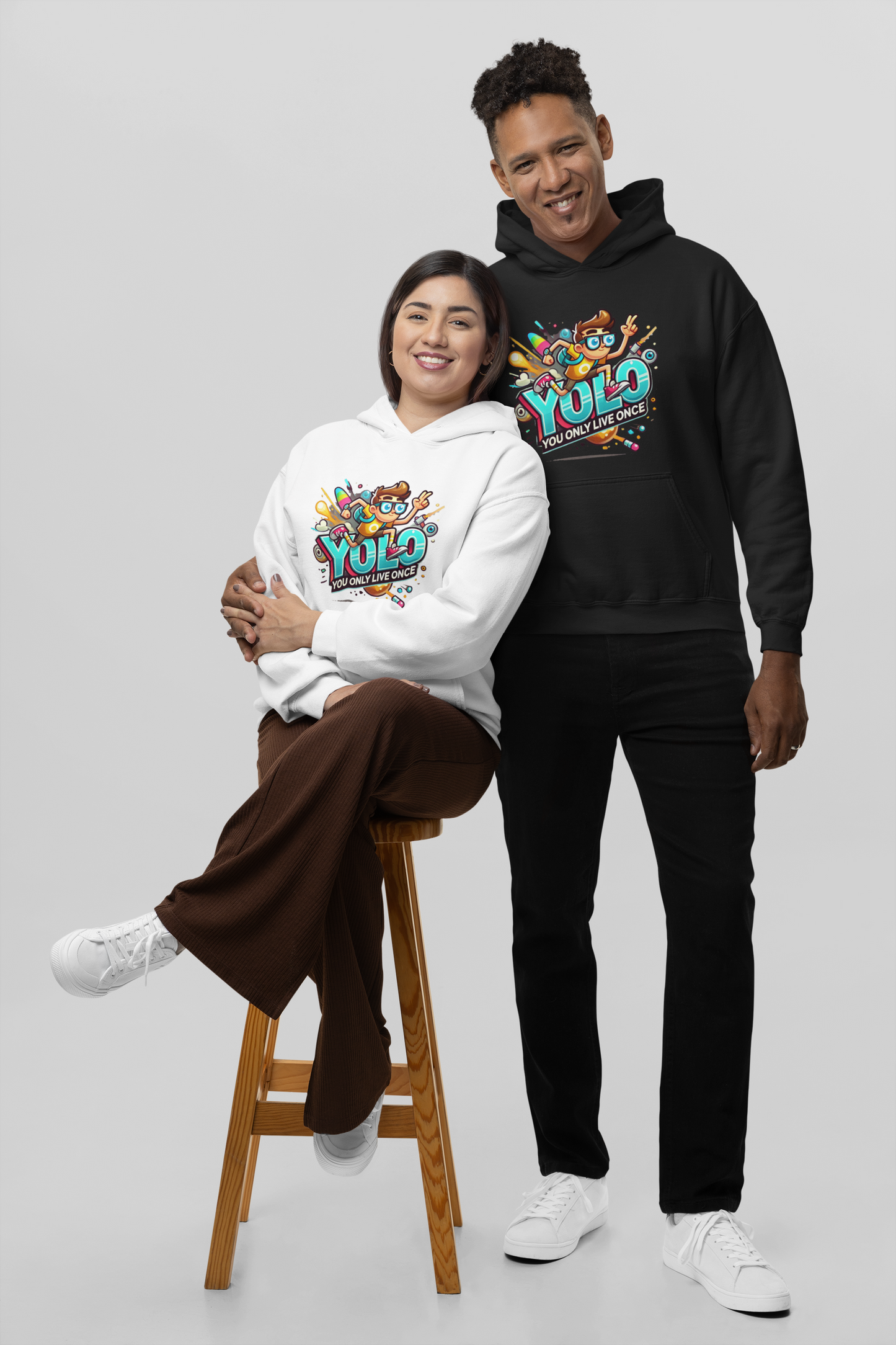 YOLO - Unisex Kapuzenpullover Hoodie
