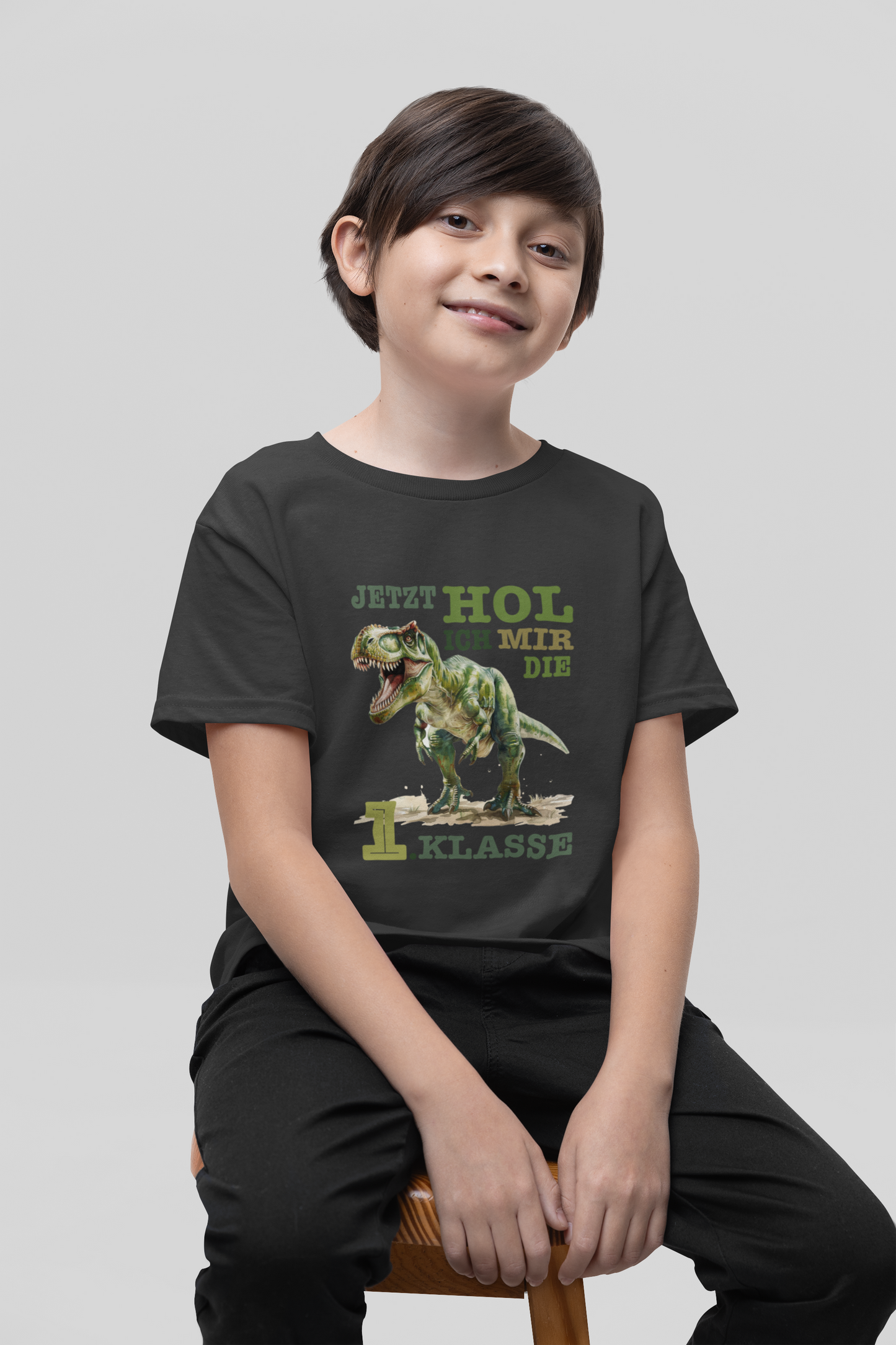 Dino 1 Klasse - Kinder T-Shirt