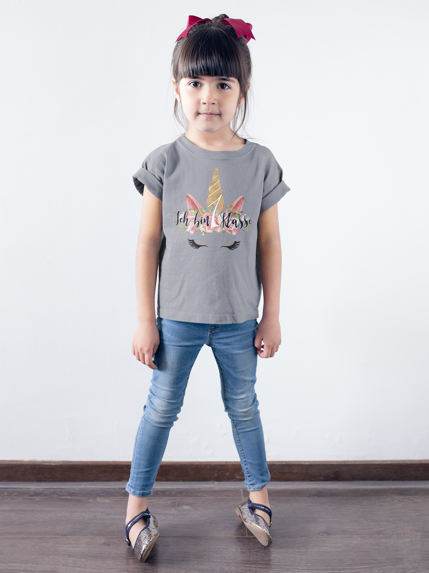 Ich bin 1 Klasse - Kinder T-Shirt