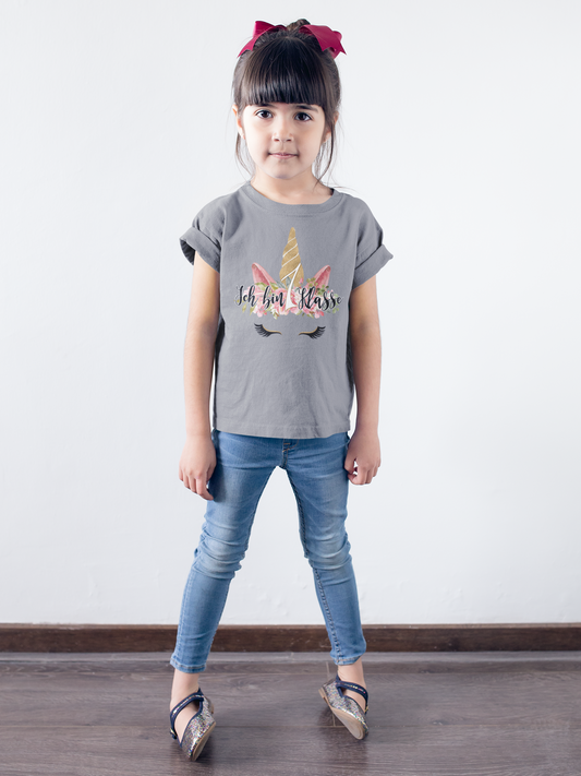 Ich bin 1 Klasse  - Kinder T-Shirt