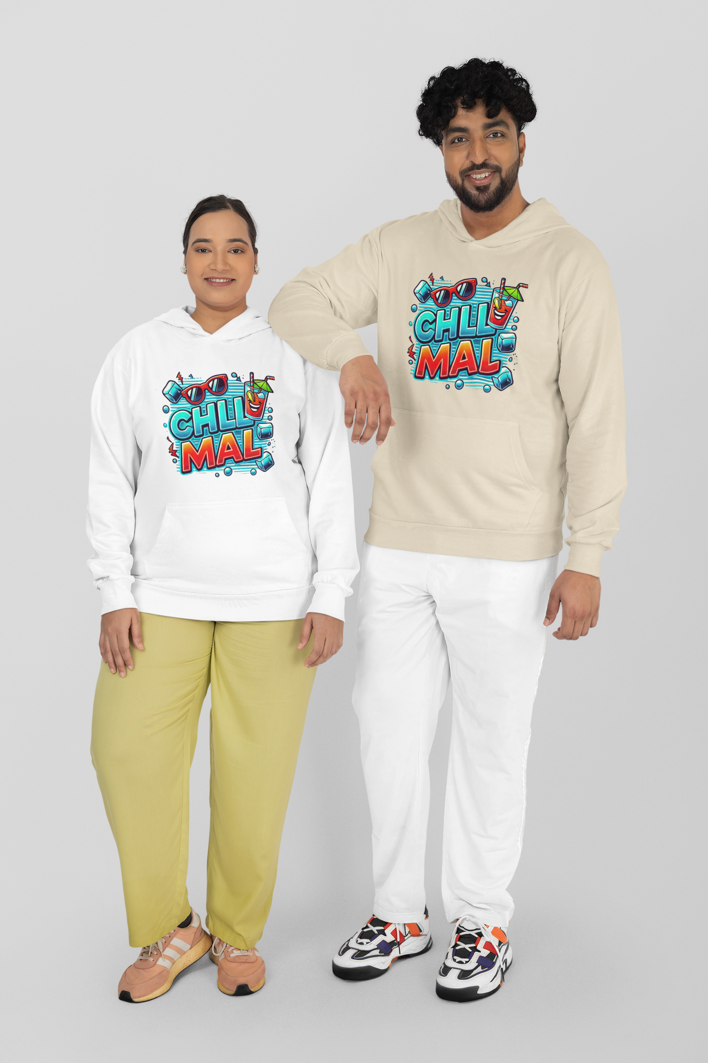 Chill mal! - Unisex Kapuzenpullover Hoodie