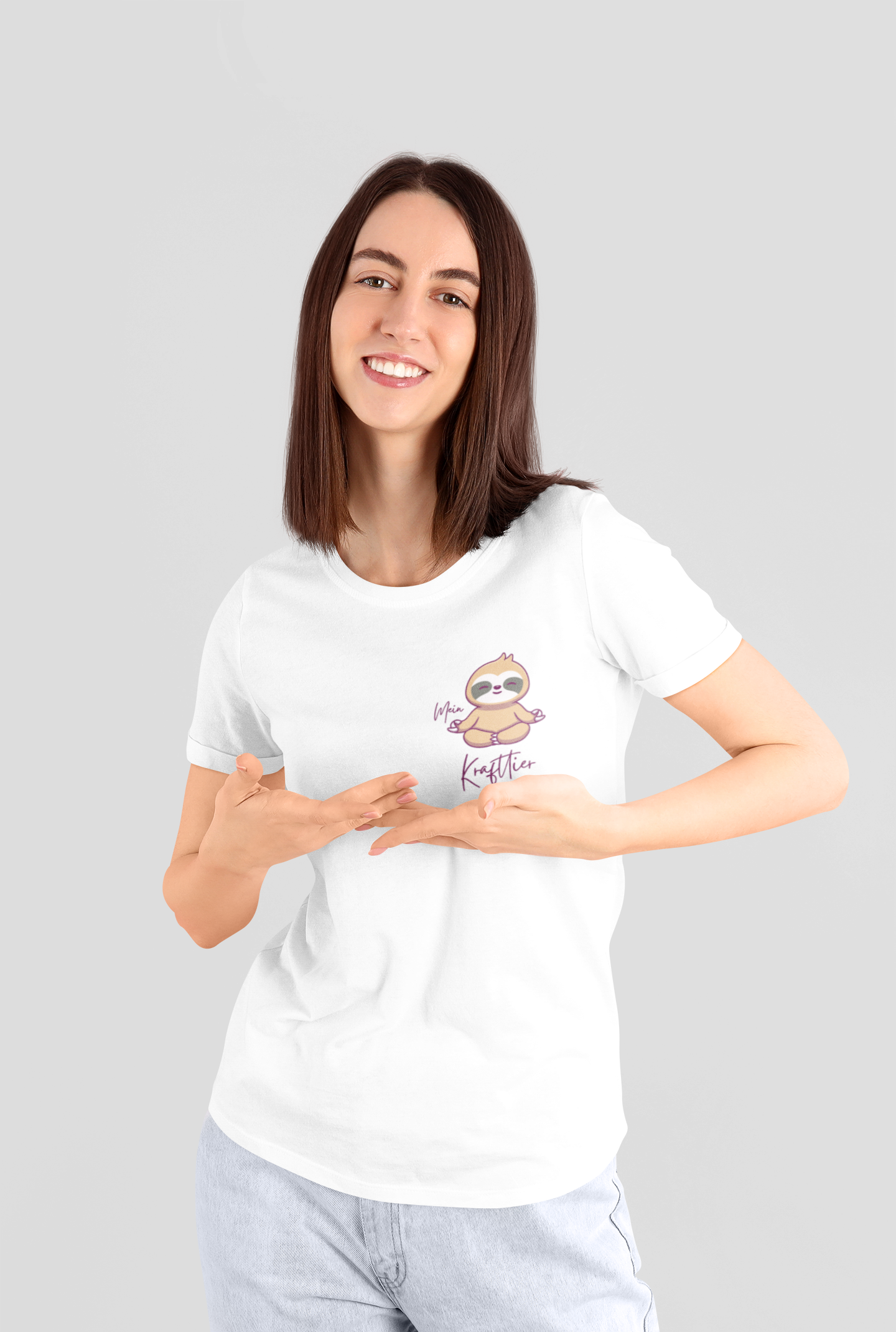 Mein Krafttier mini - Damenshirt