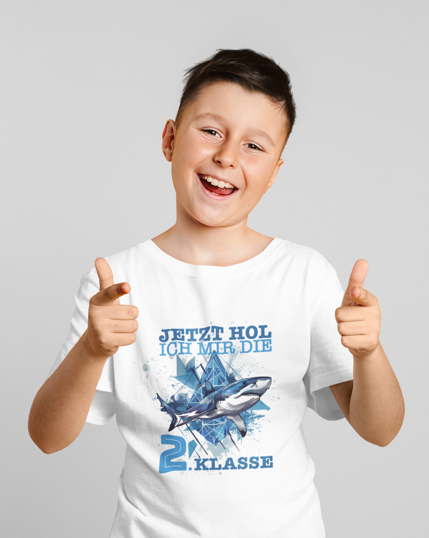 Hai 2.Klasse - Kinder T-Shirt