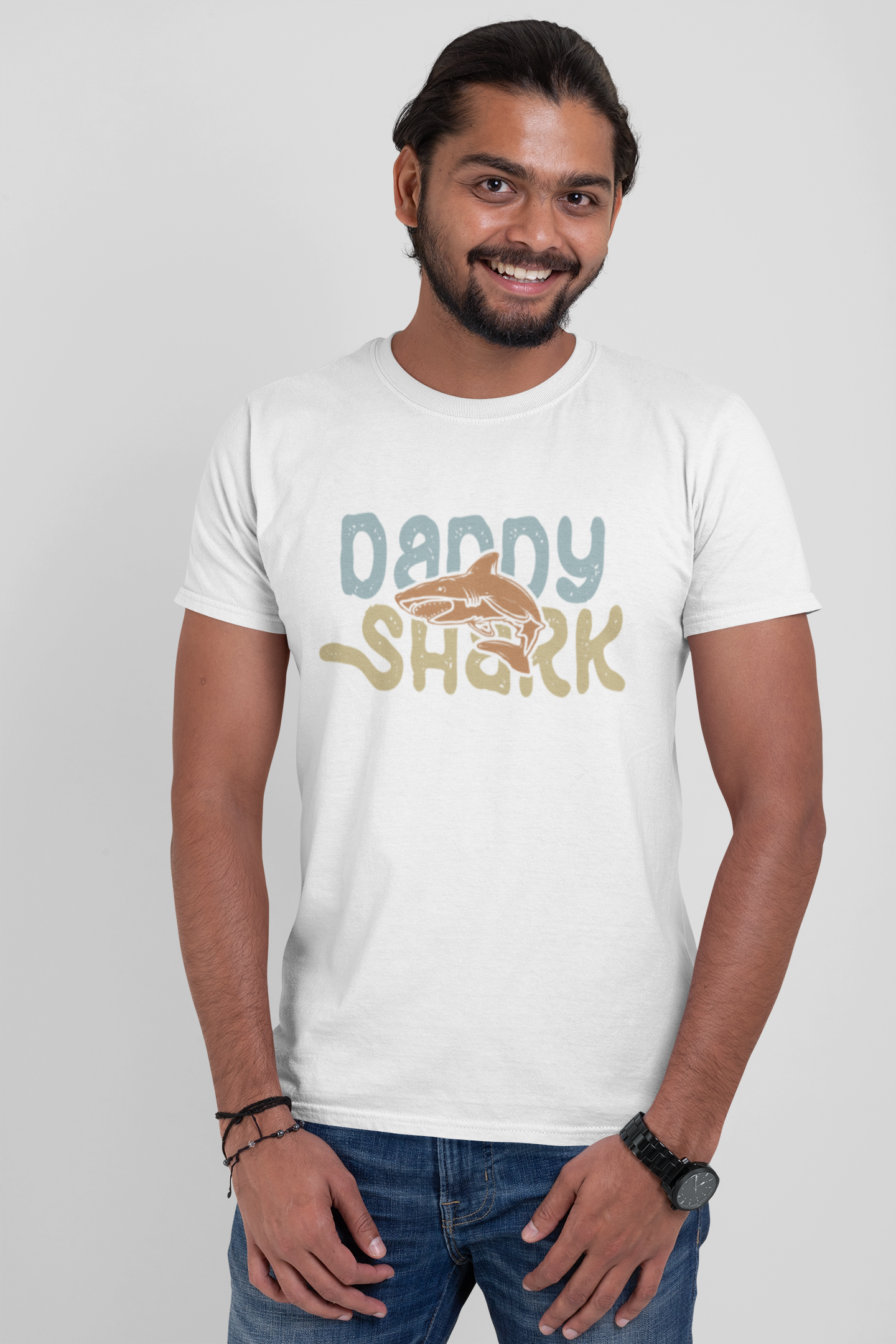 Daddy Shark - Herren Shirt