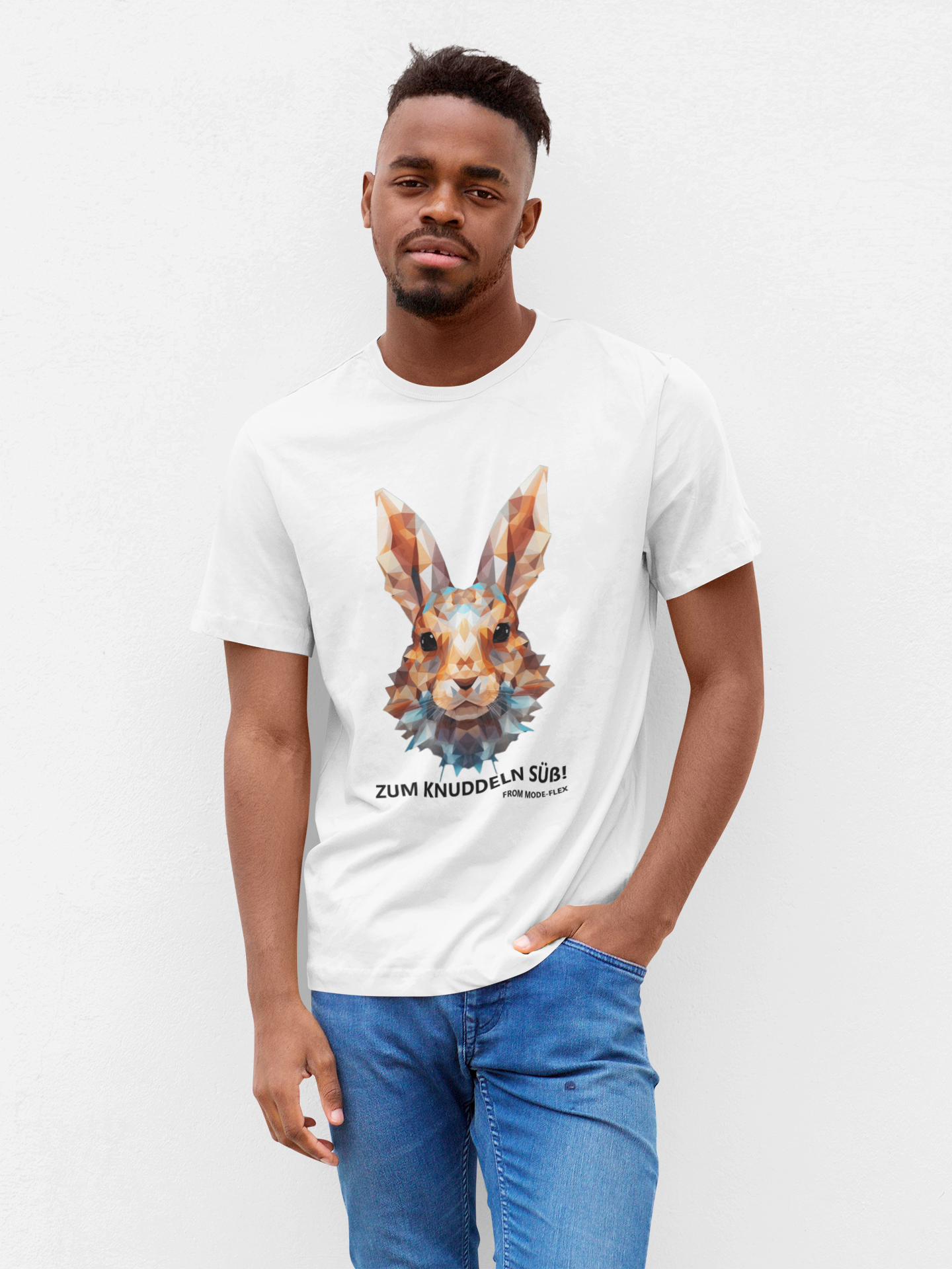 Haase - Zum Knuddeln süß! - Herren Shirt
