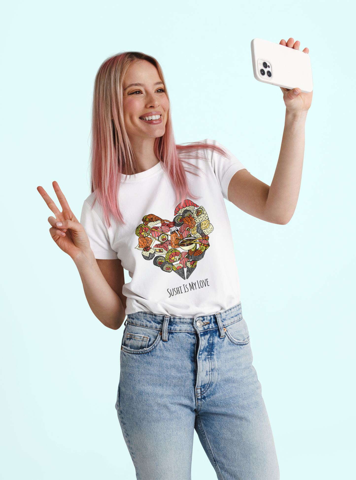 Sushi - Damen Premiumshirt