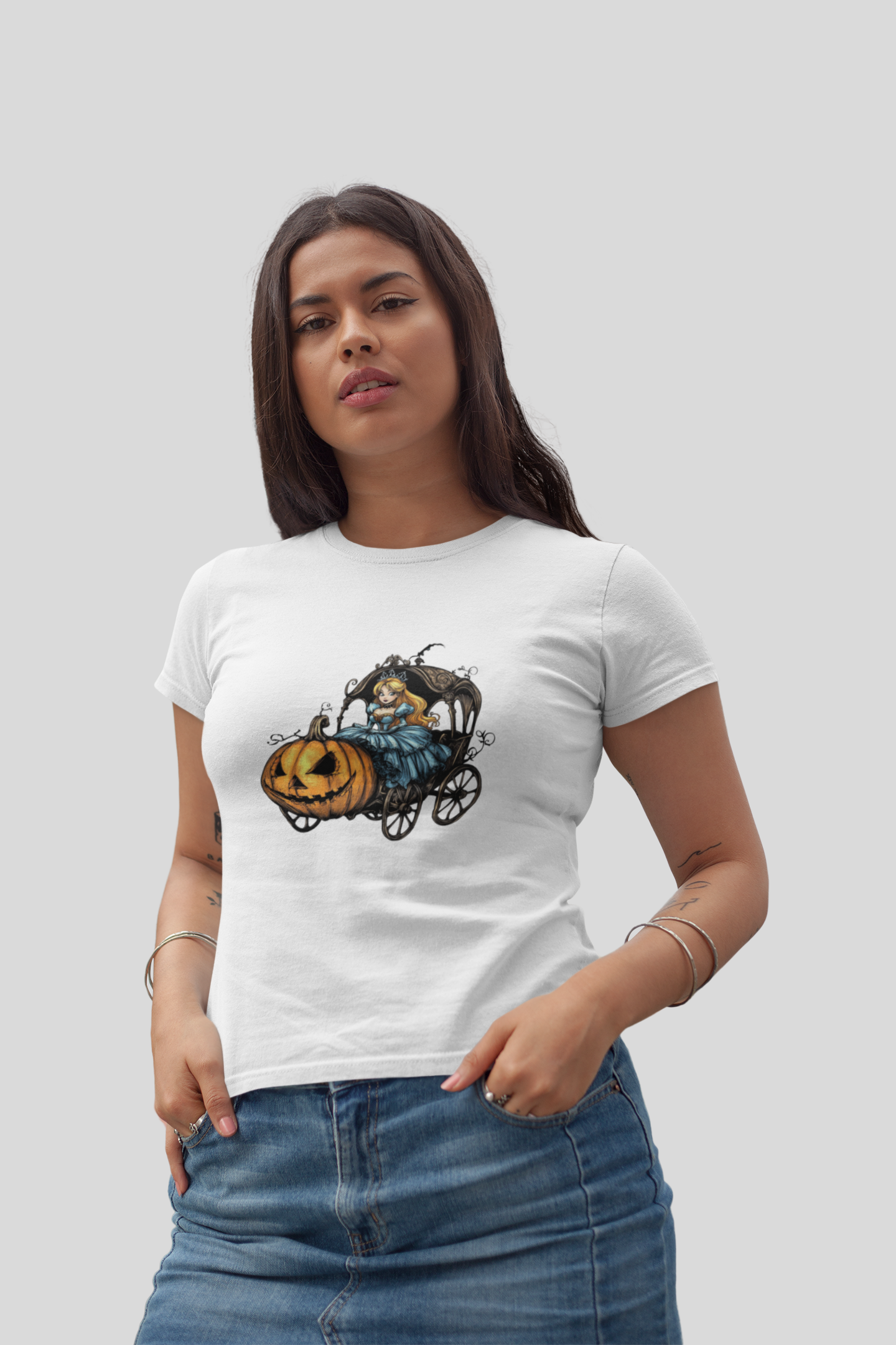 Grusel Cinderella - Damen Premiumshirt