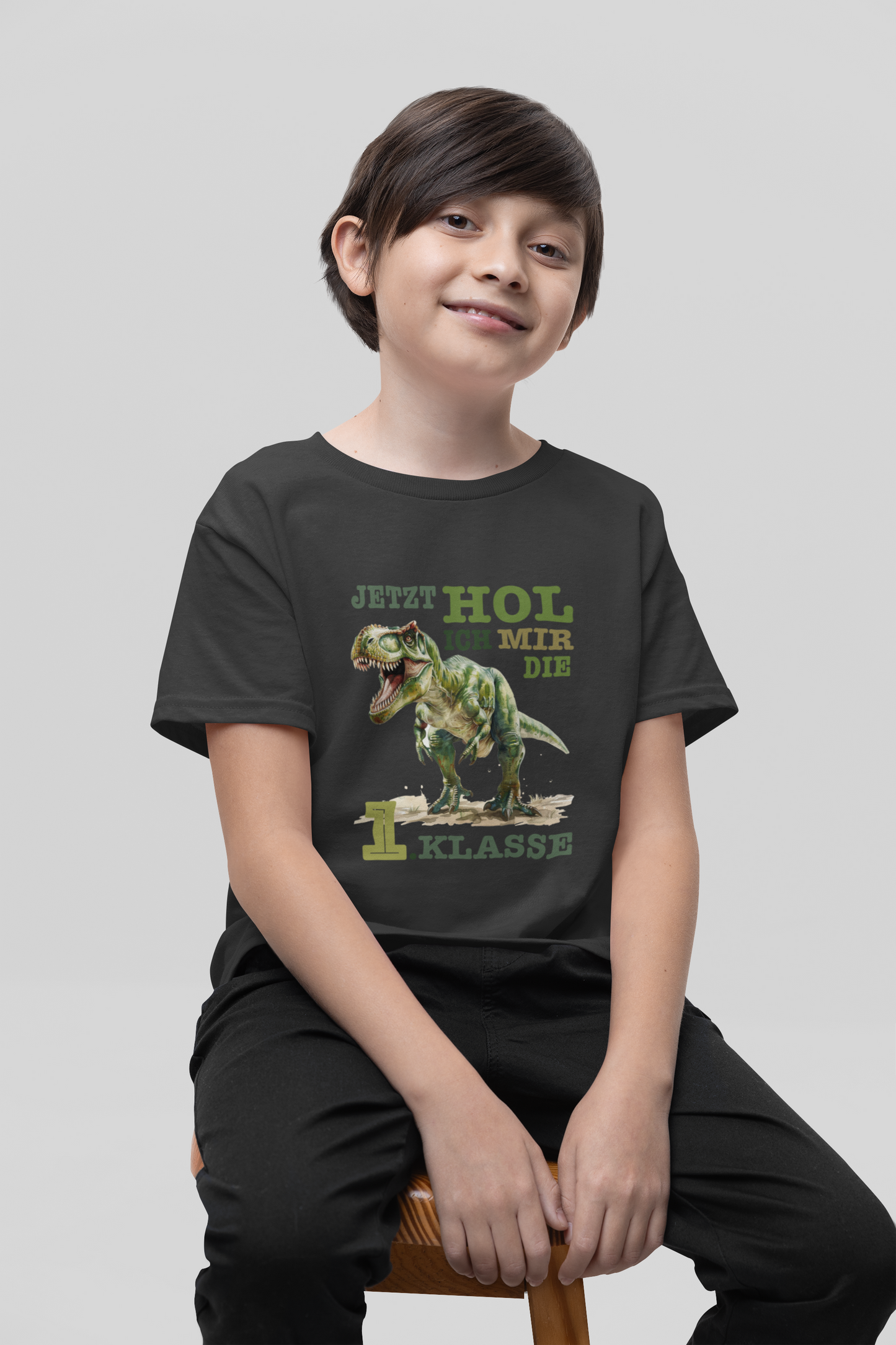 Dino 1 Klasse  - Kinder T-Shirt