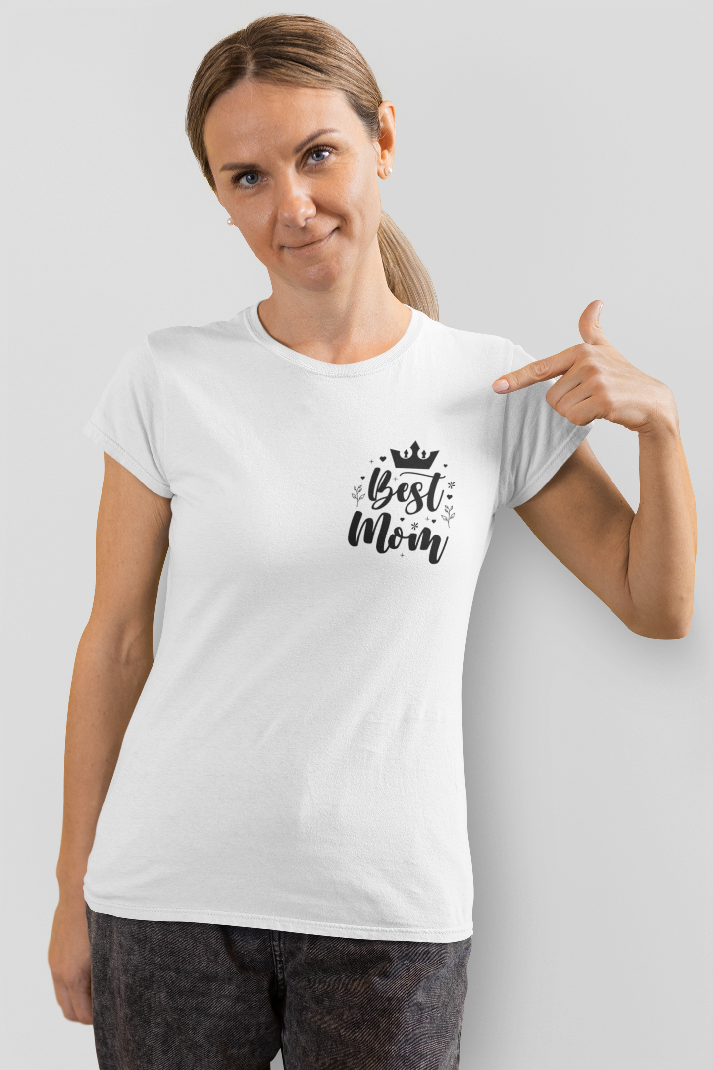 Best mom 2 mini  - Damenshirt