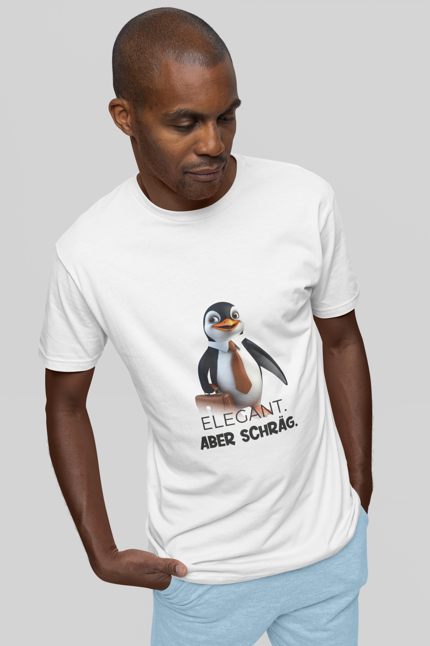 Elegant, aber Schräg.  - Herren Shirt