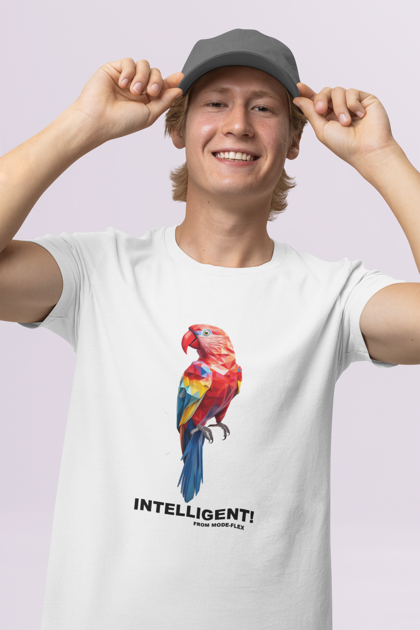 Papagei - Intelligent!  - Herren Shirt