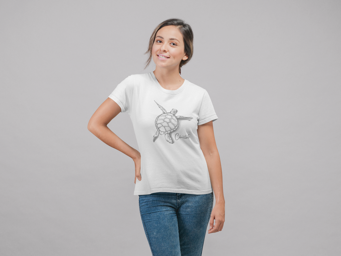 Chillkröte  - Damen Premiumshirt