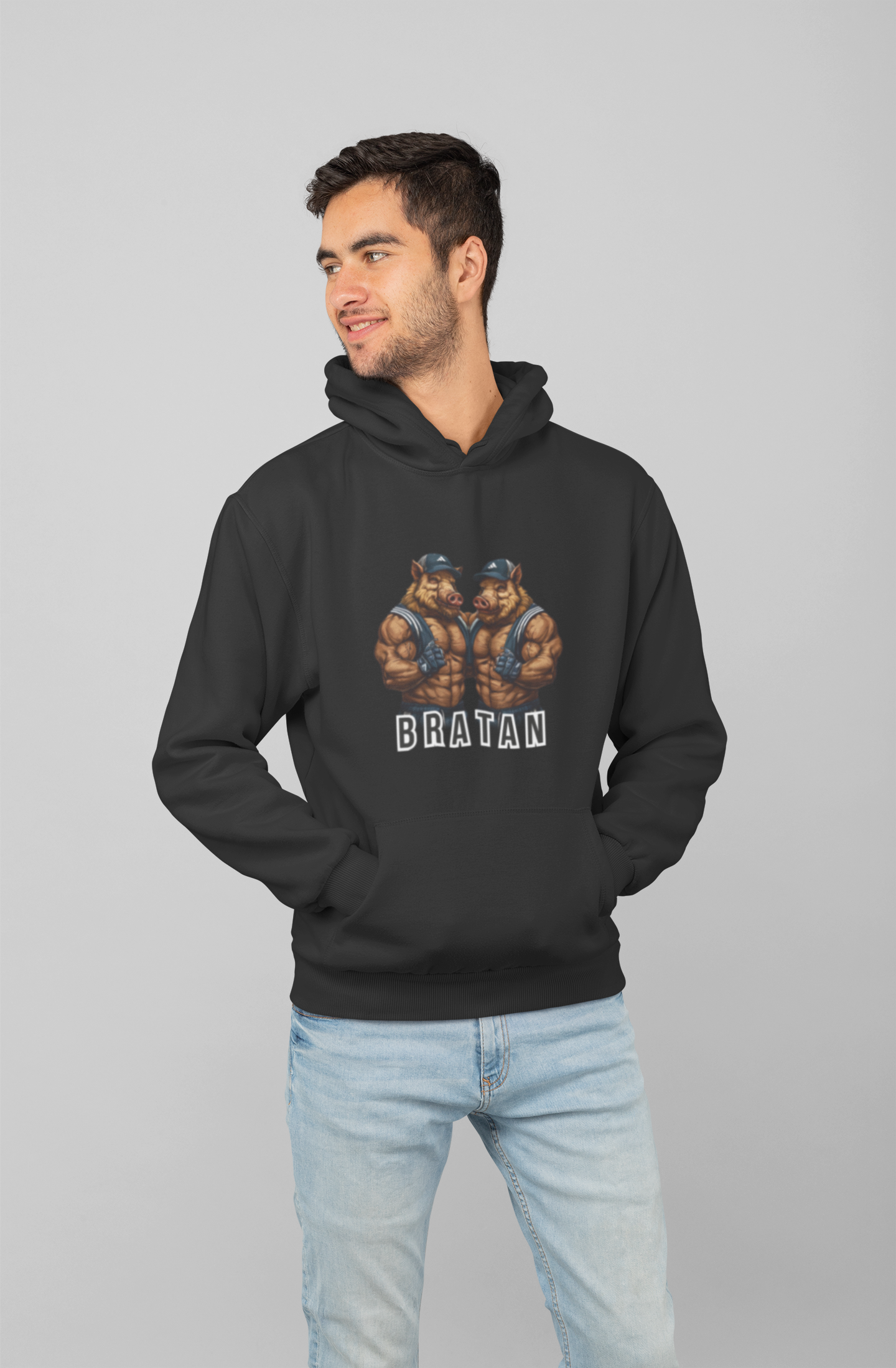 Bratan  - Unisex Kapuzenpullover Hoodie