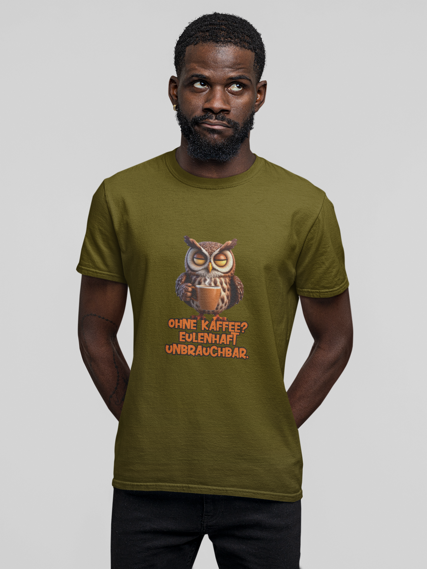 Ohne Kaffee?  - Herren Shirt