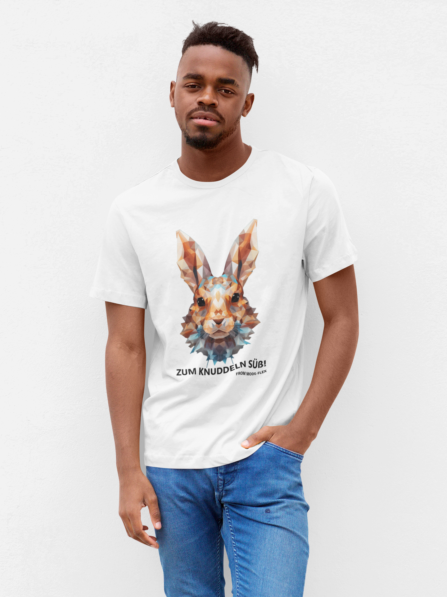 Haase - Zum Knuddeln süß!  - Herren Shirt