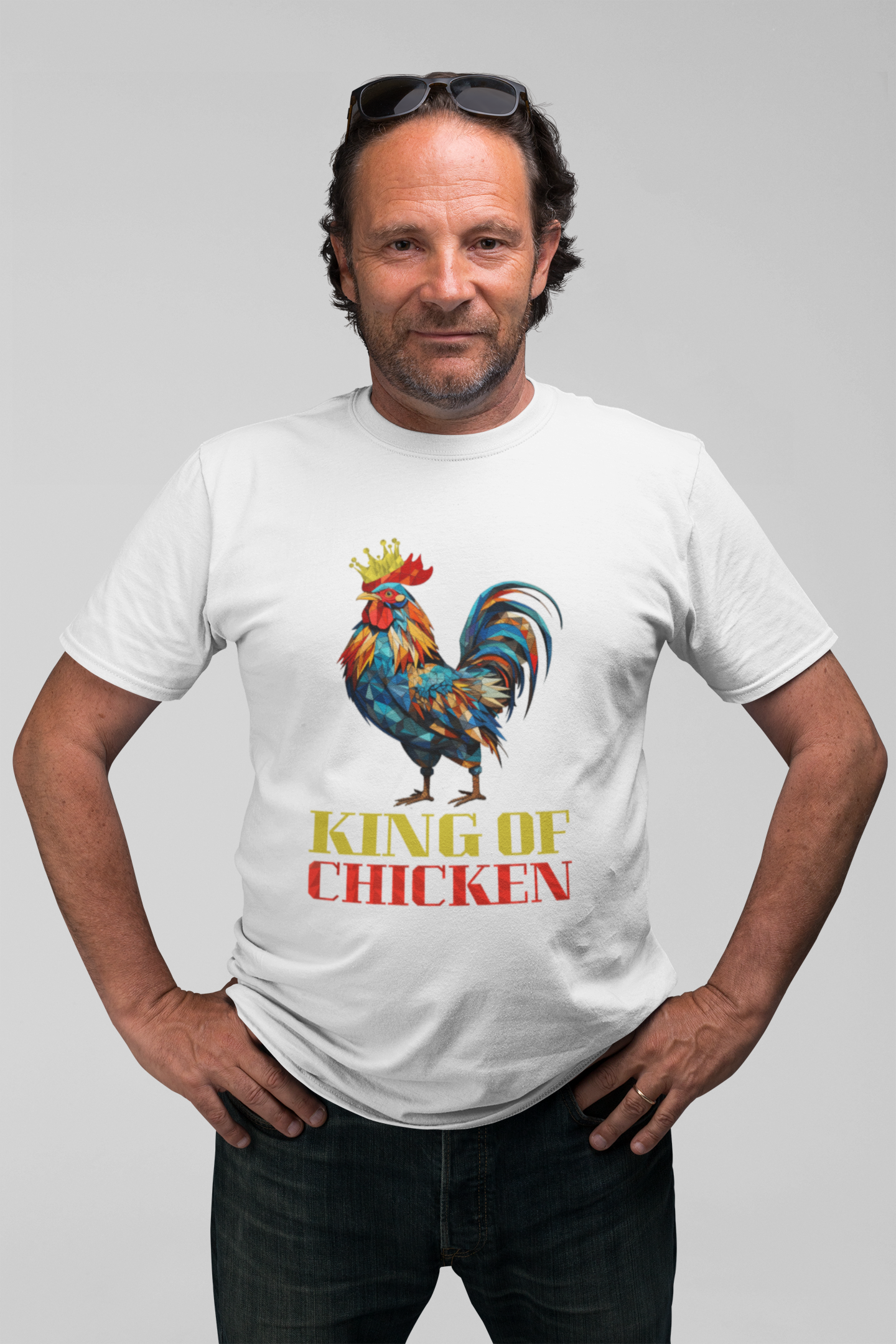 King of chicken  - Herren Shirt