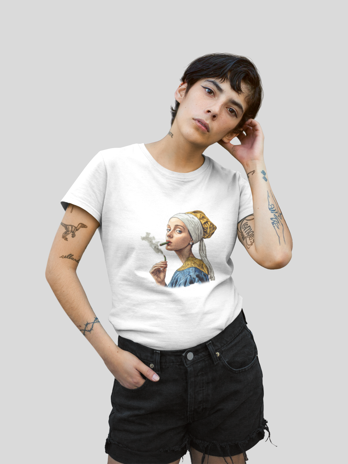 Ein Mädchen mit dem...  - Damen Premiumshirt